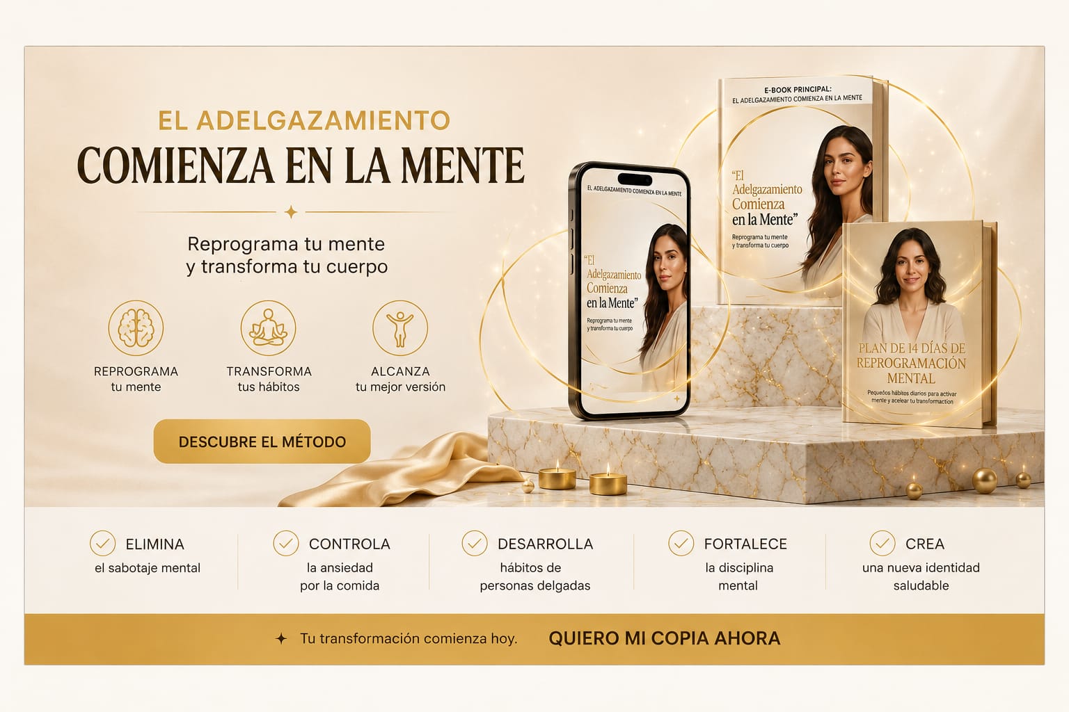 El adelgazamiento comienza en la mente